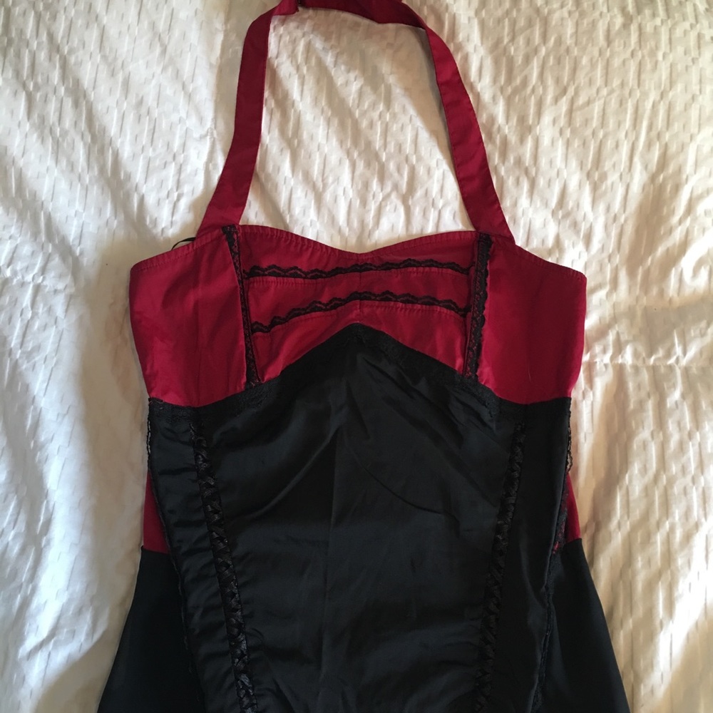 Corset style top